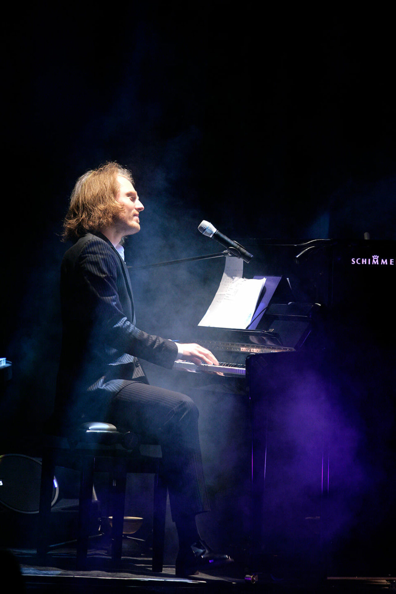 Niels von der Leyen am Klavier